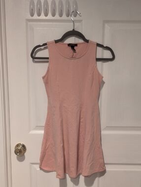 Forever 21 Light Pink Sleeveless A-Line Mini Dress